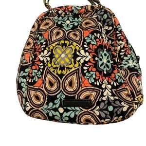 Vera Bradley Black Floral Lunch Bag